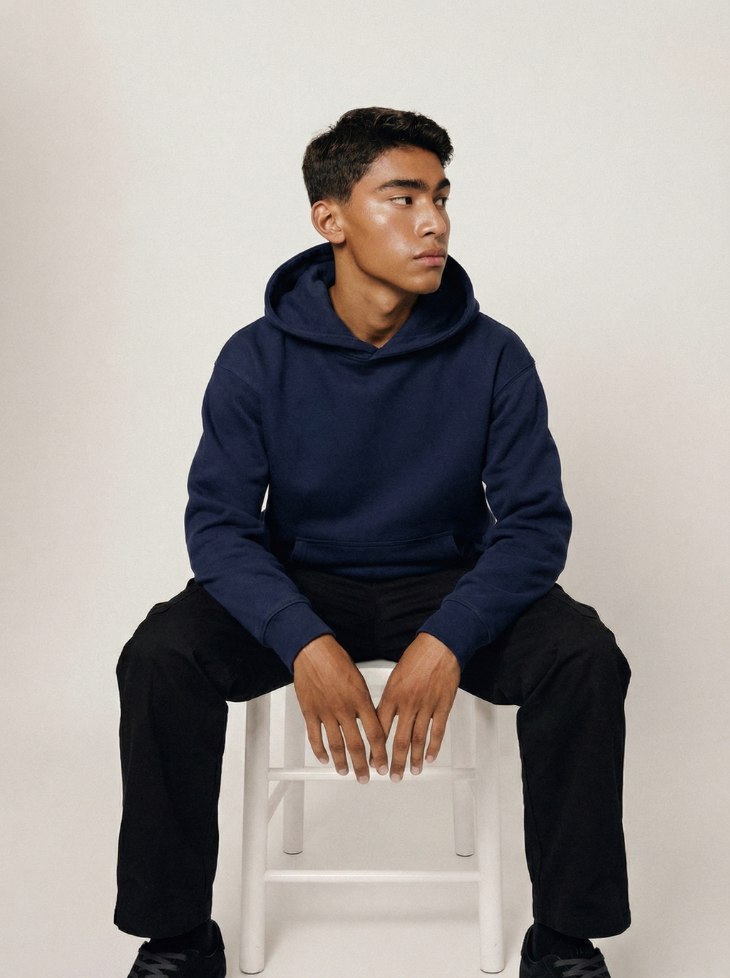QuietFlex - Hoodie Navy