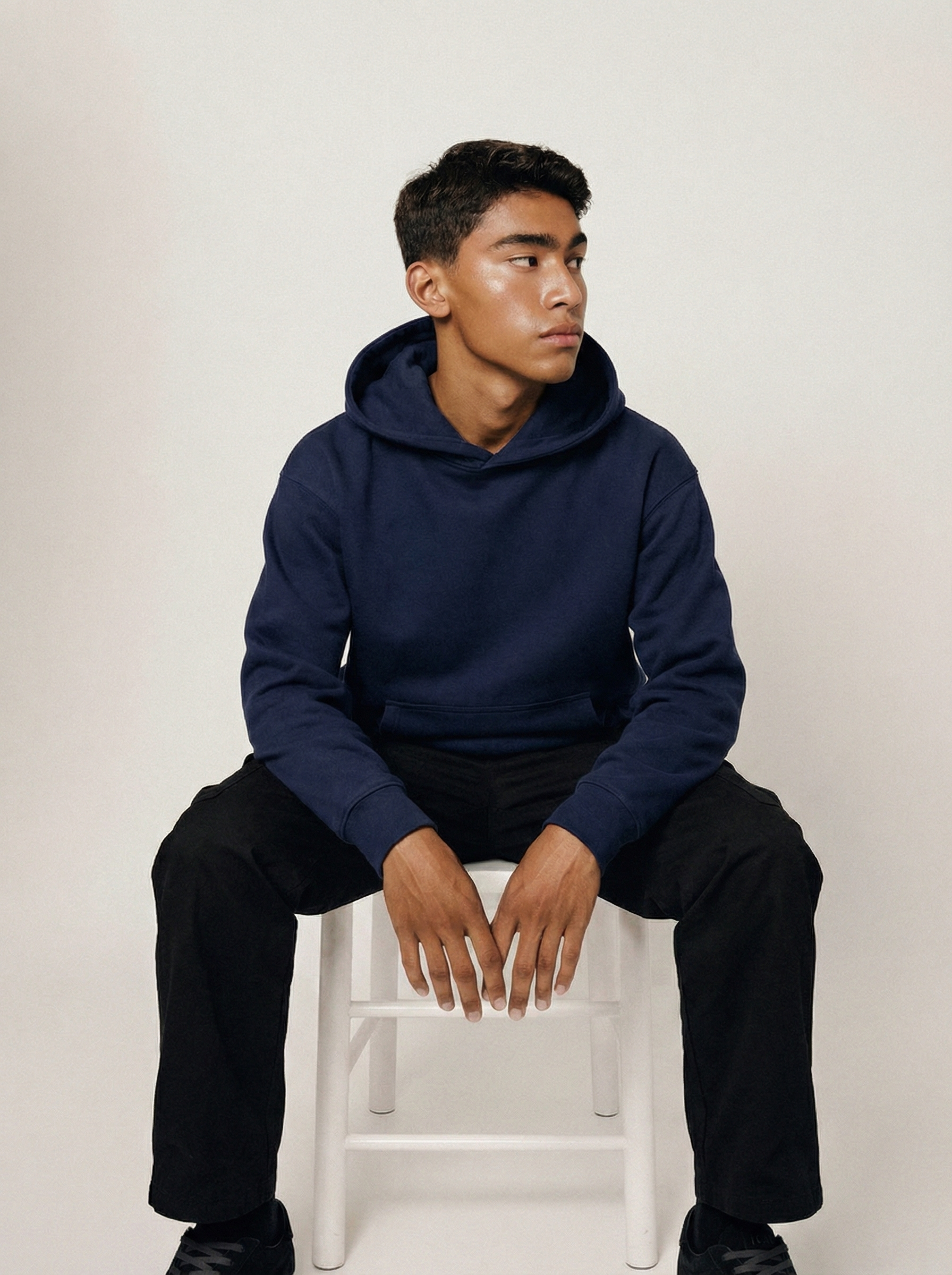QuietFlex - Hoodie Navy