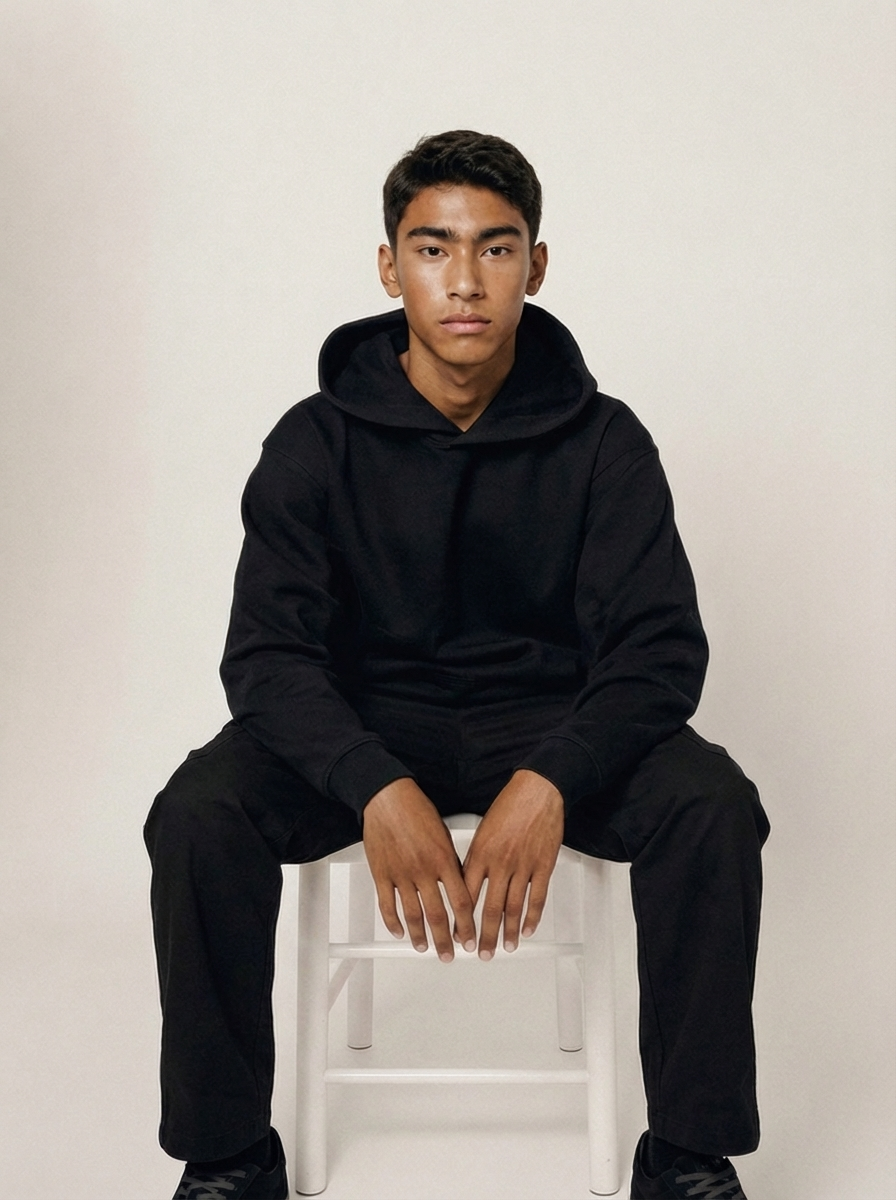 QuietFlex - Hoodie Black