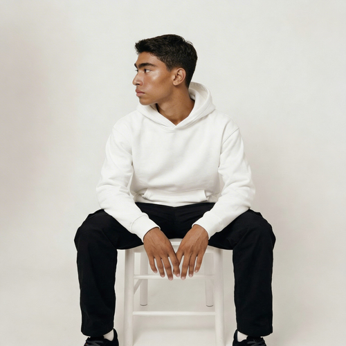 QuietFlex - Hoodie White