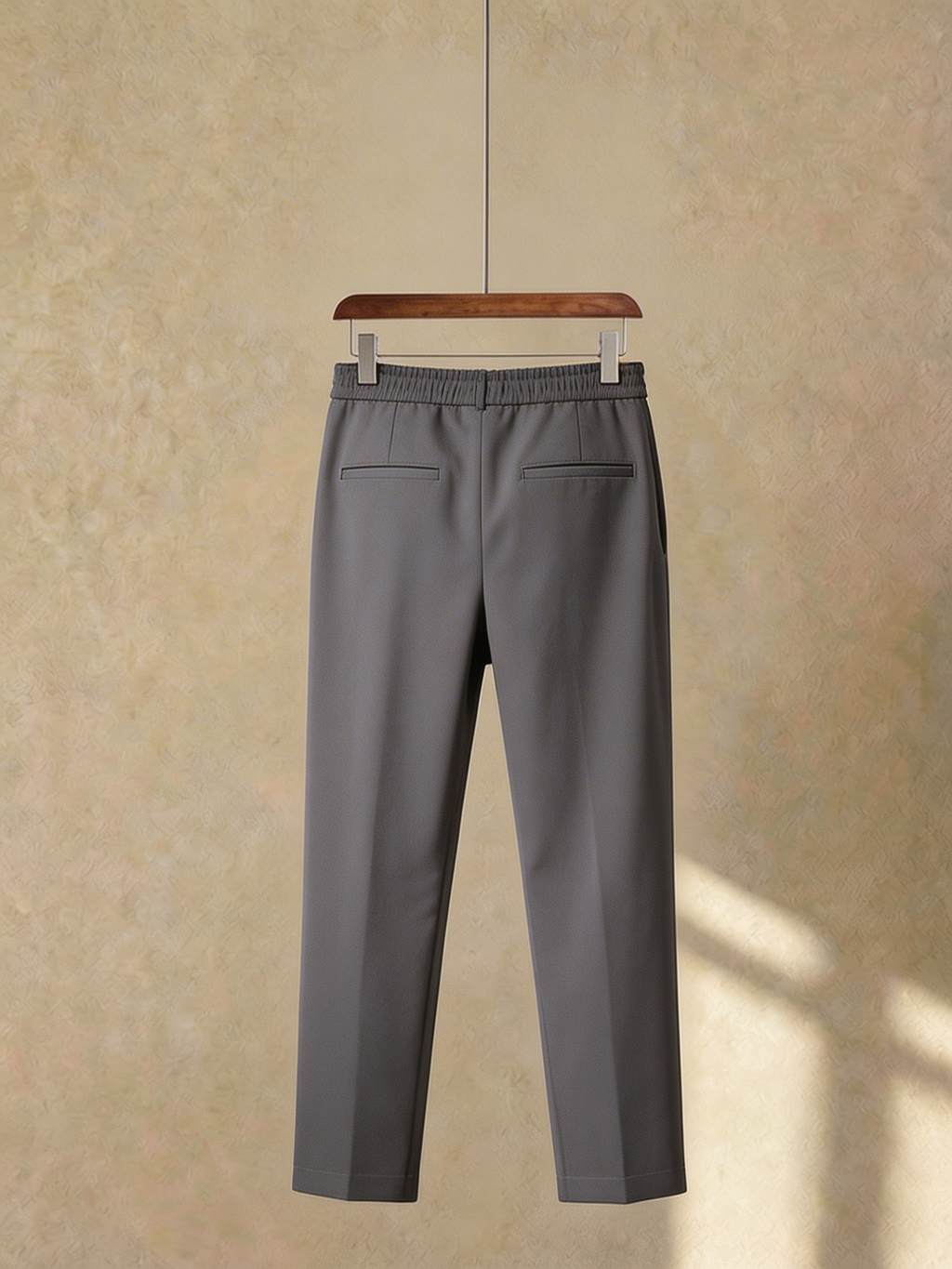 QuietFlex Suit Pants Slim Fit Grey