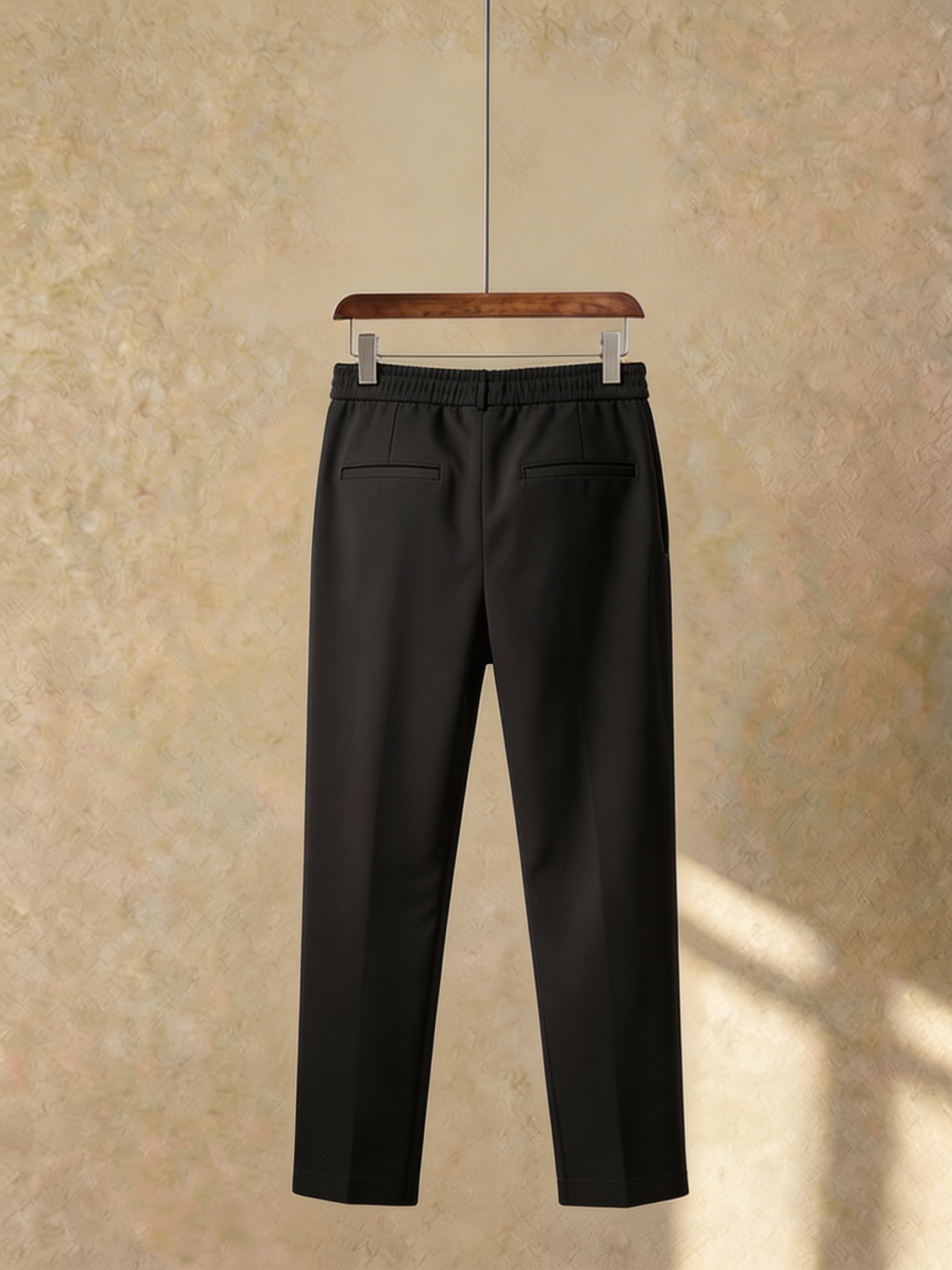 QuietFlex Suit Pants Slim Fit Black
